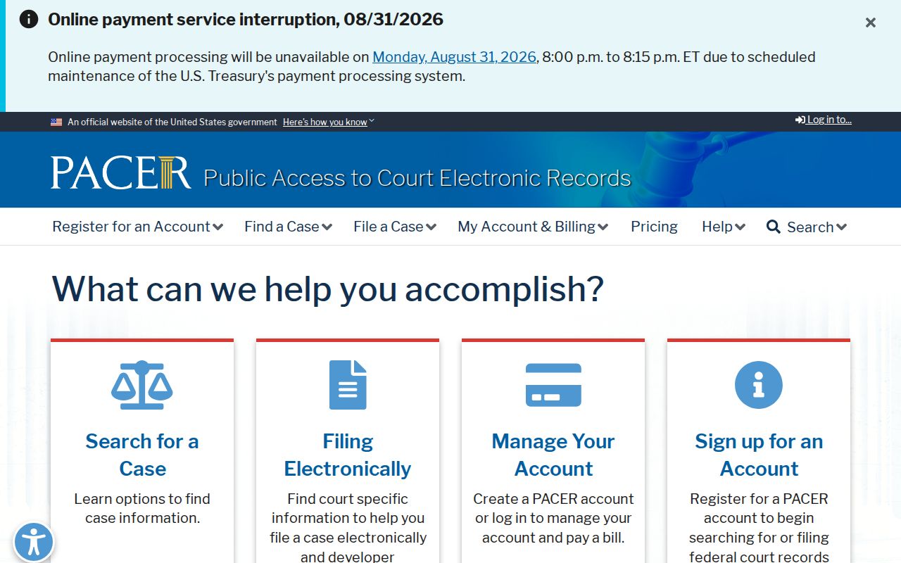 Jefferson Davis County court records PACER federal case locator